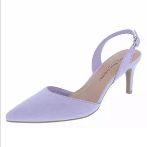 lavender slingback shoes